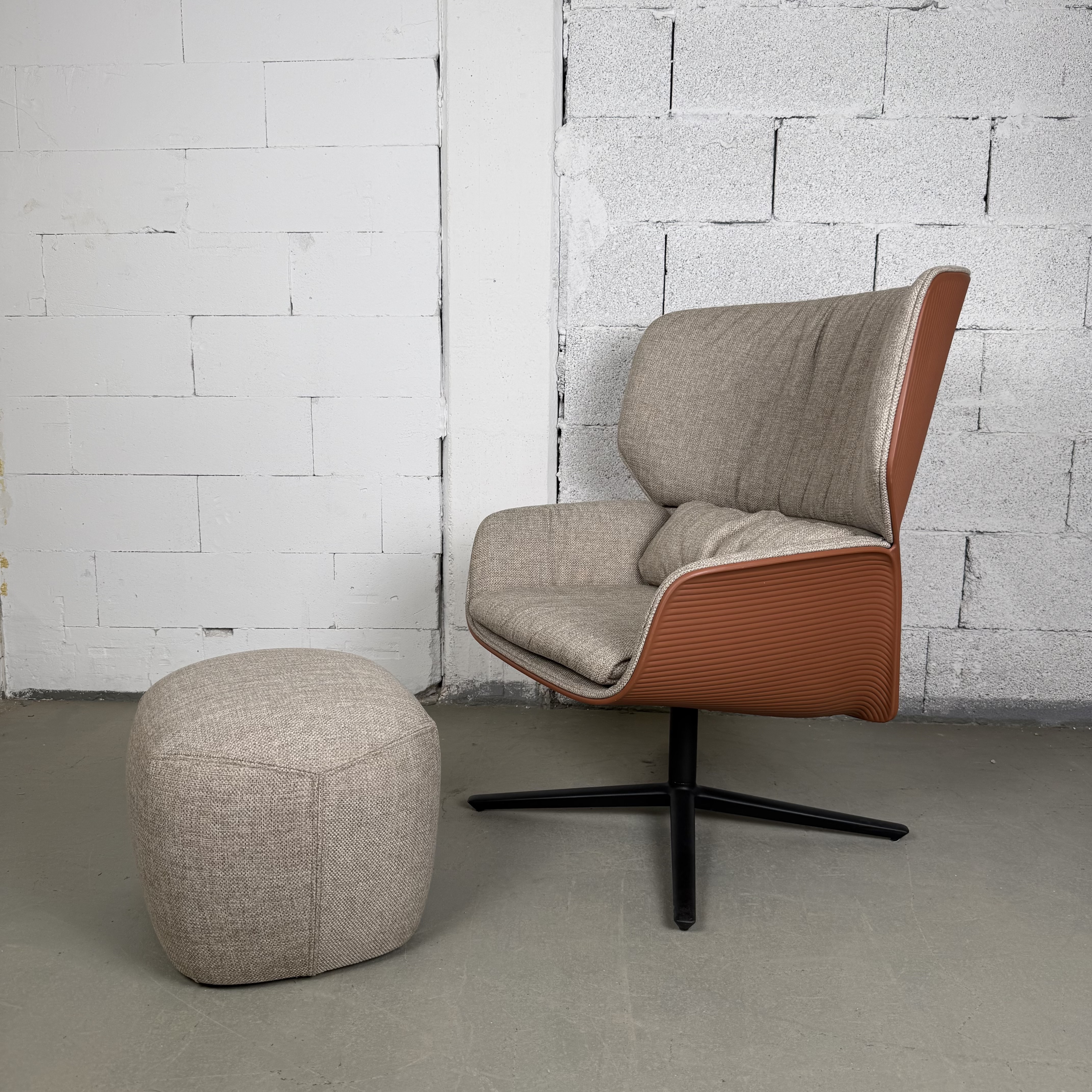 Andreu World Sessel BU2742 Nuez Lounge BIO