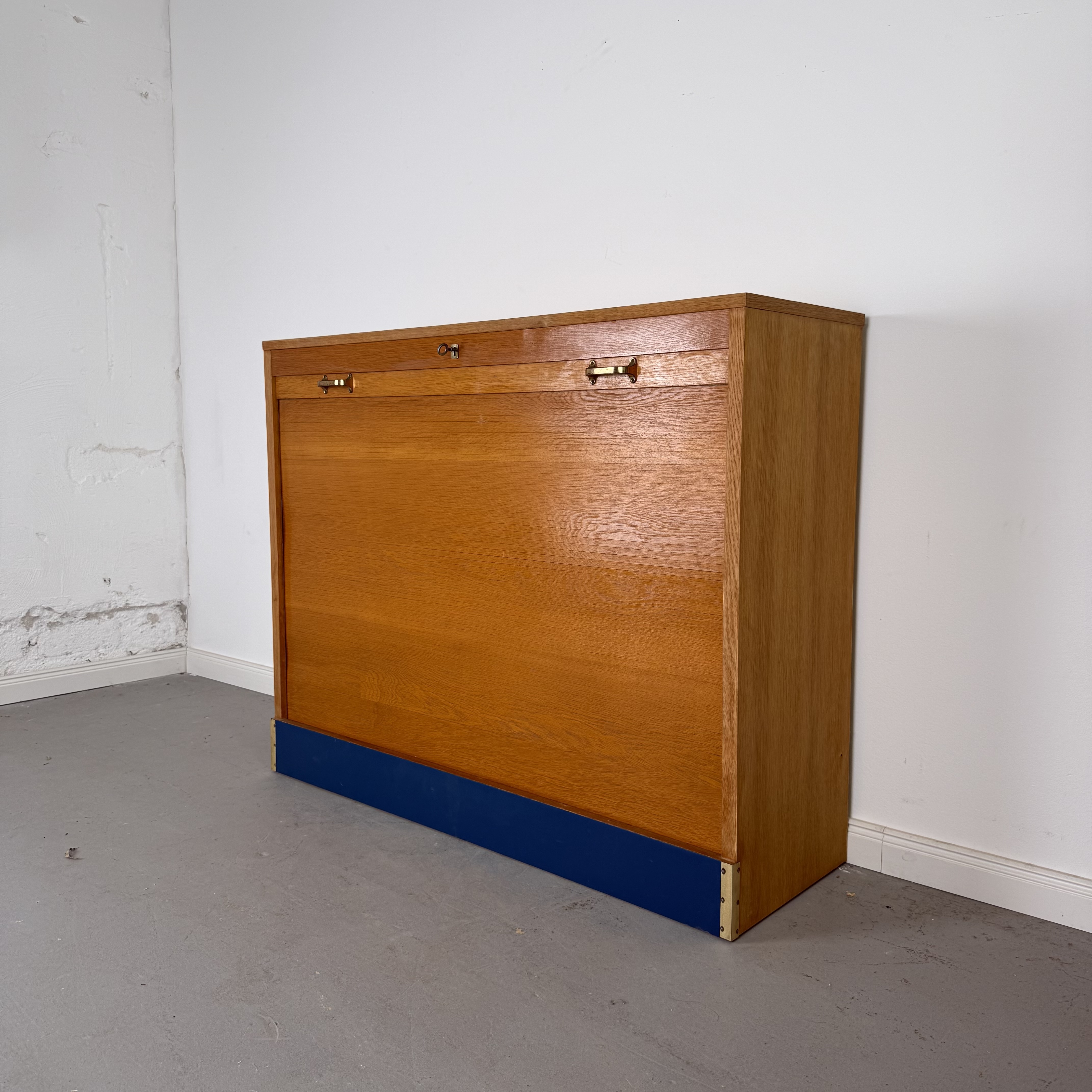 Rolladenschrank im Mid-Century Design, 1960er Jahre