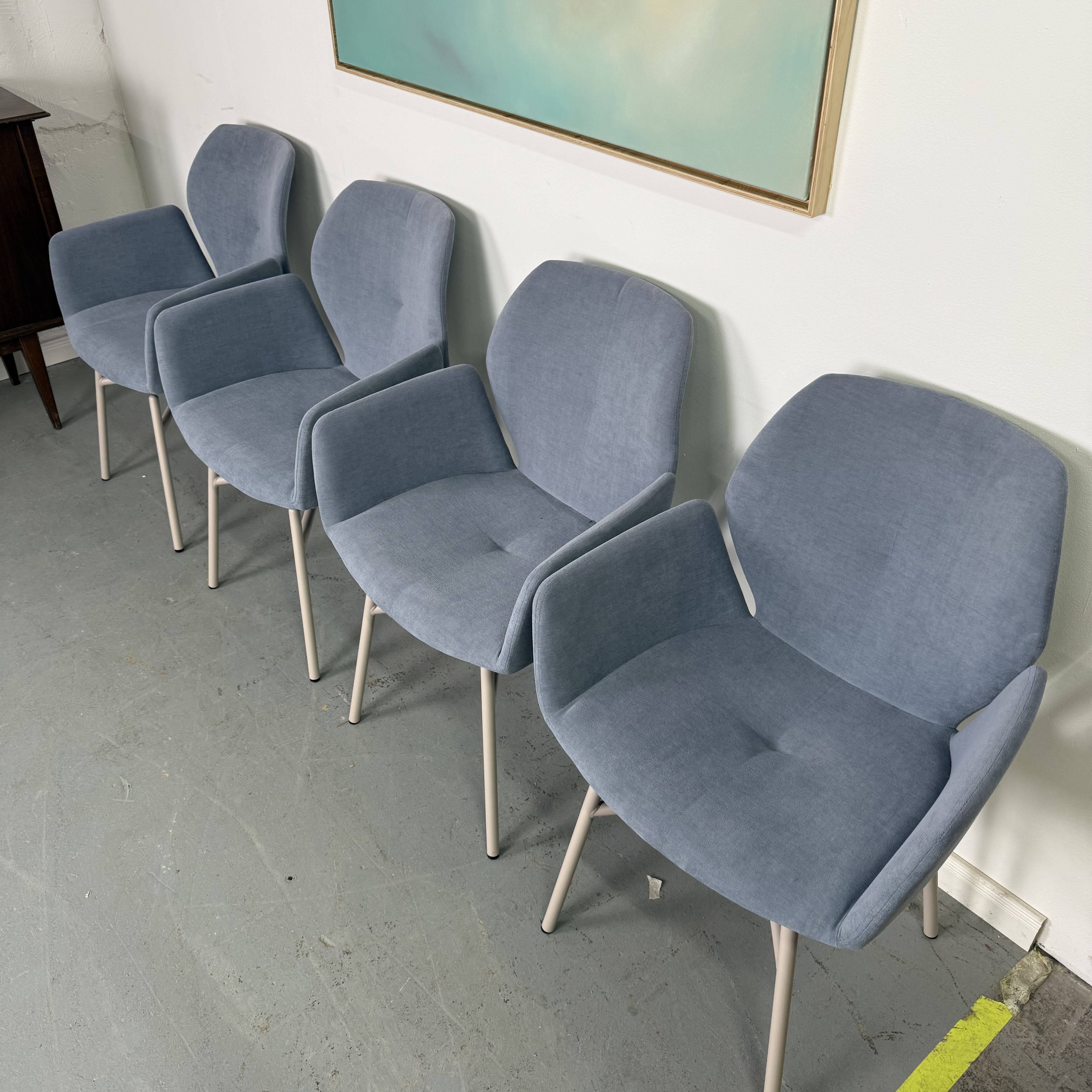 Mood 95 Armlehnstuhl in Mystic Jeans von Mobitec