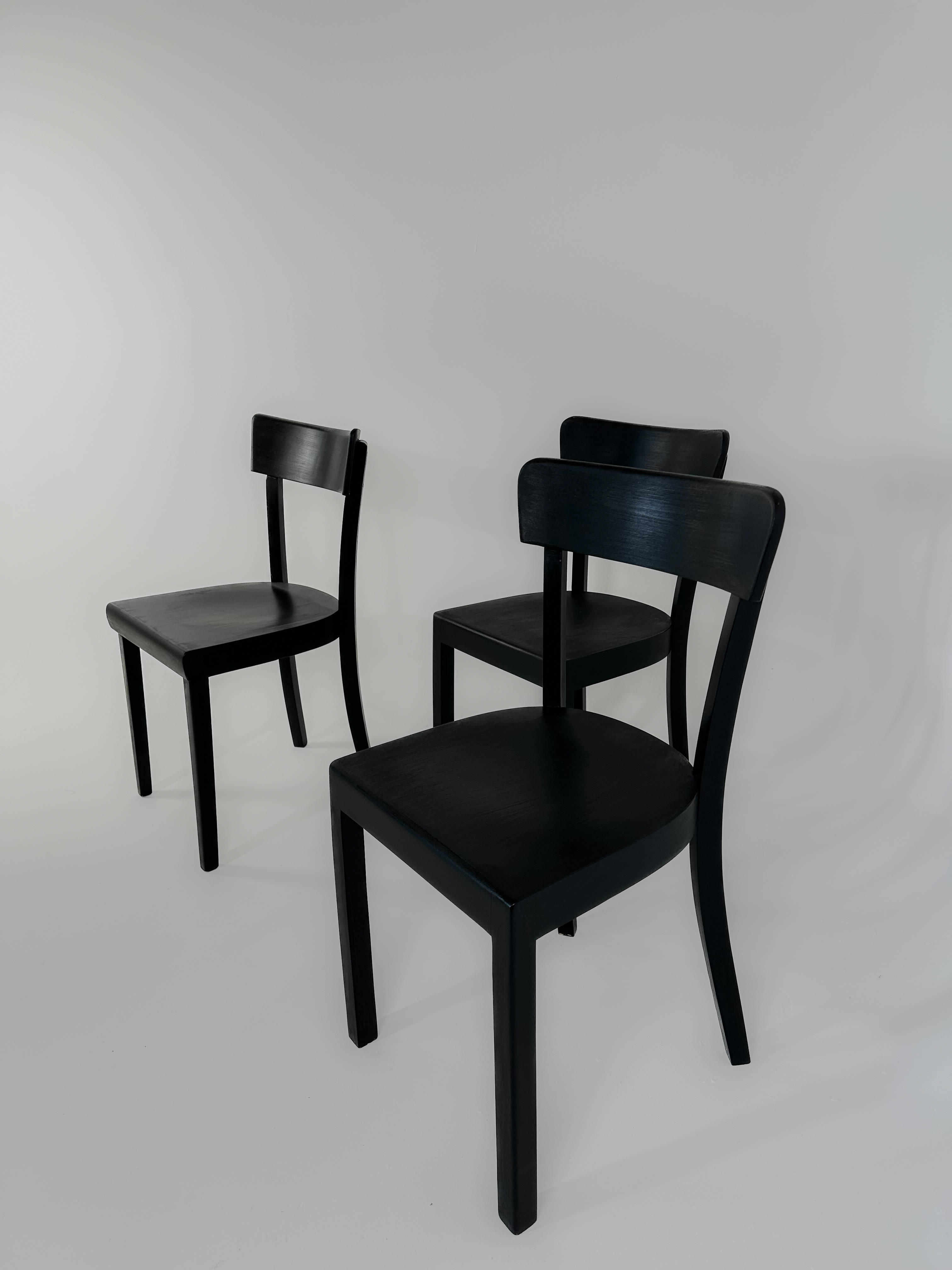 Schwarze Frankfurter Stühle