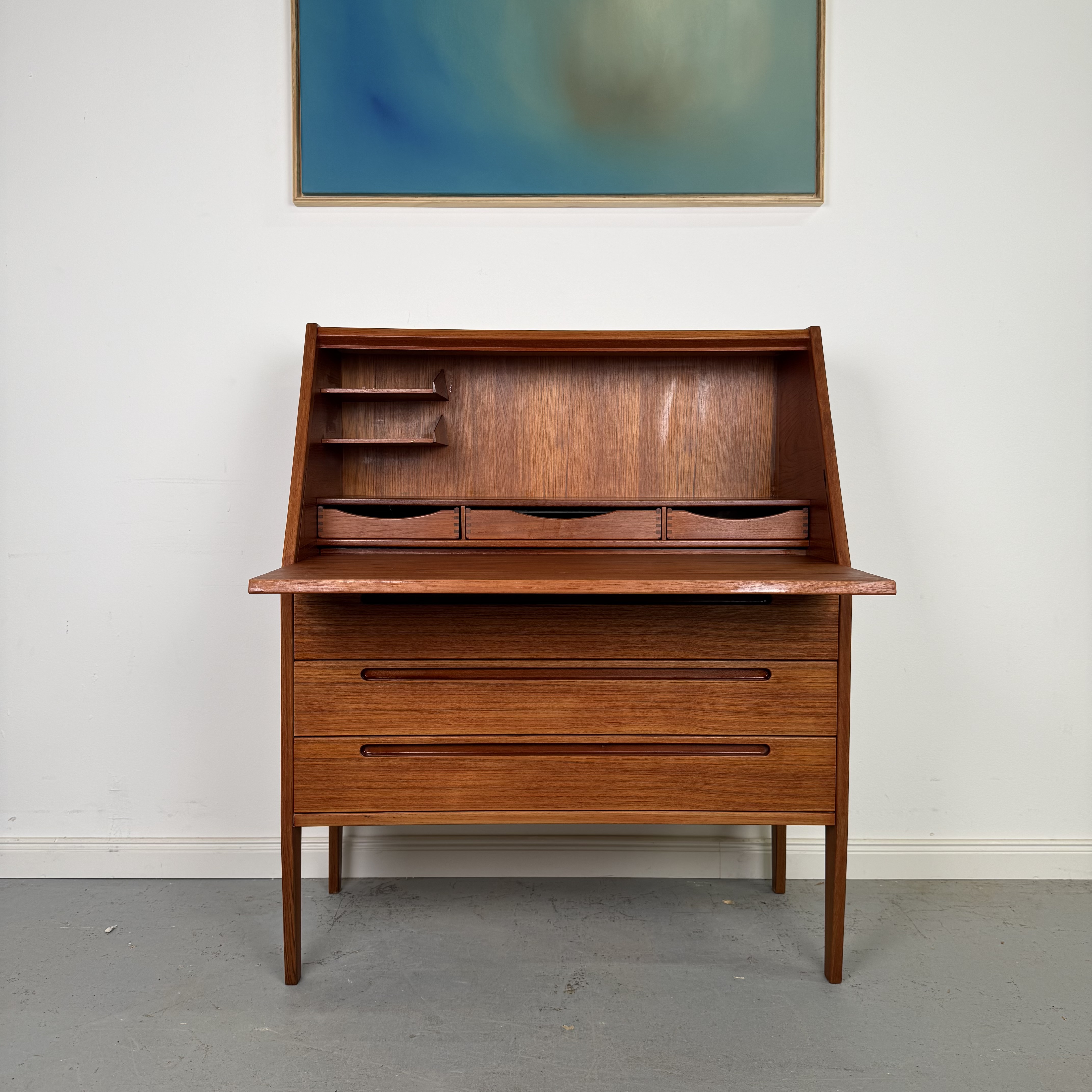 Teak Sekretär von Nils Jonsson für Torring Møbelfabrik