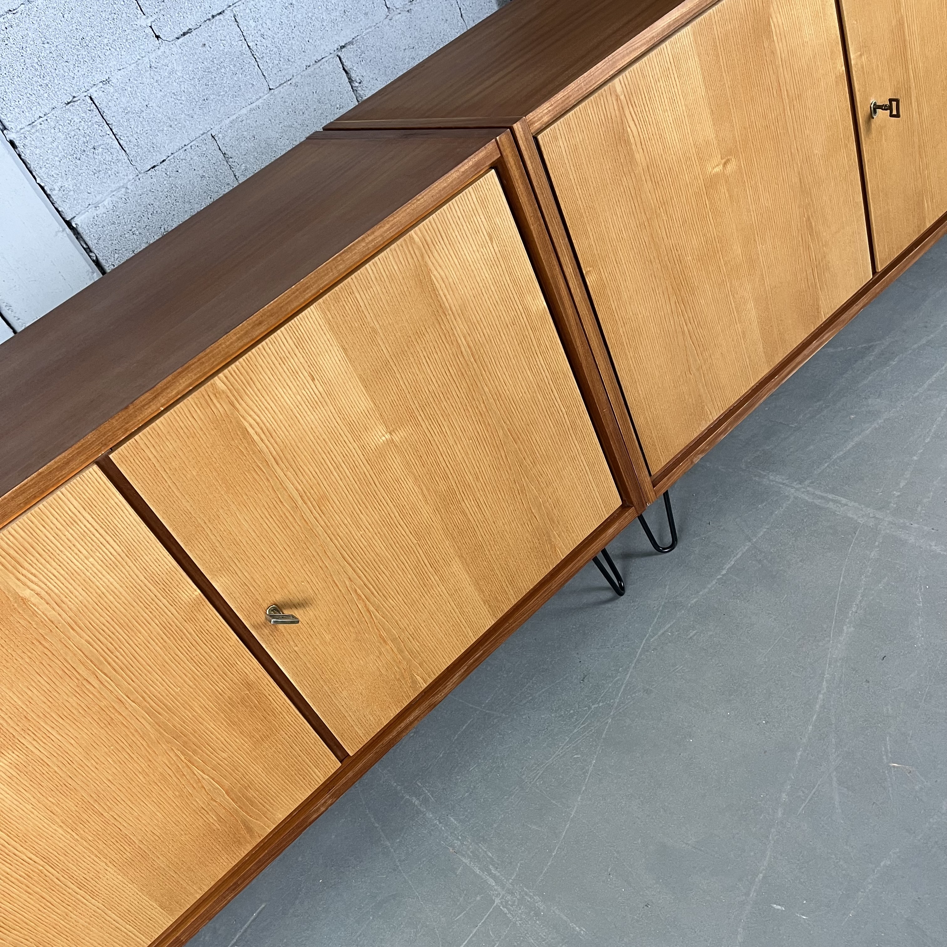 60er Jahre Kommode – Cleane Mid-Century Vintage Kommode