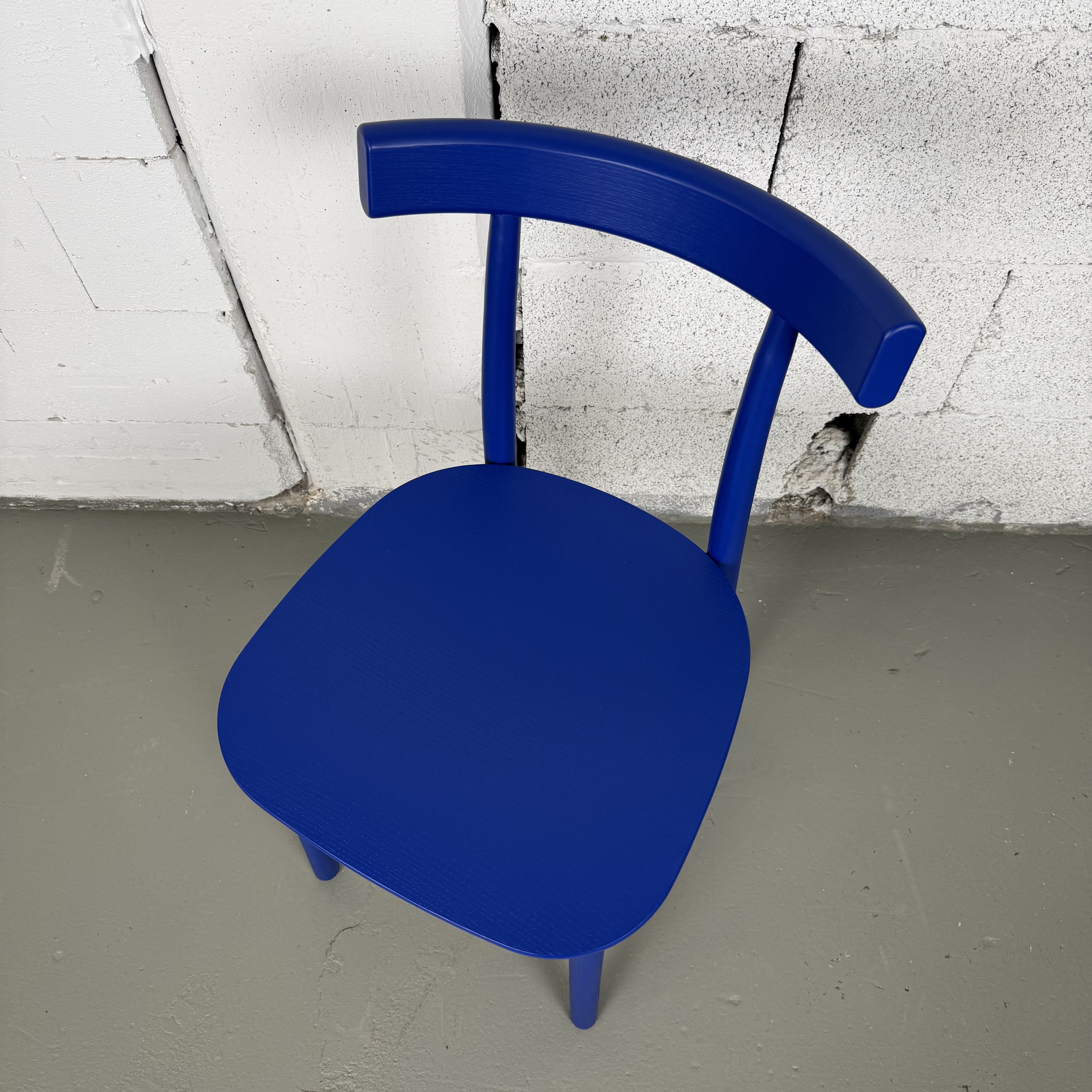 Nine Stuhl Skinny in blau