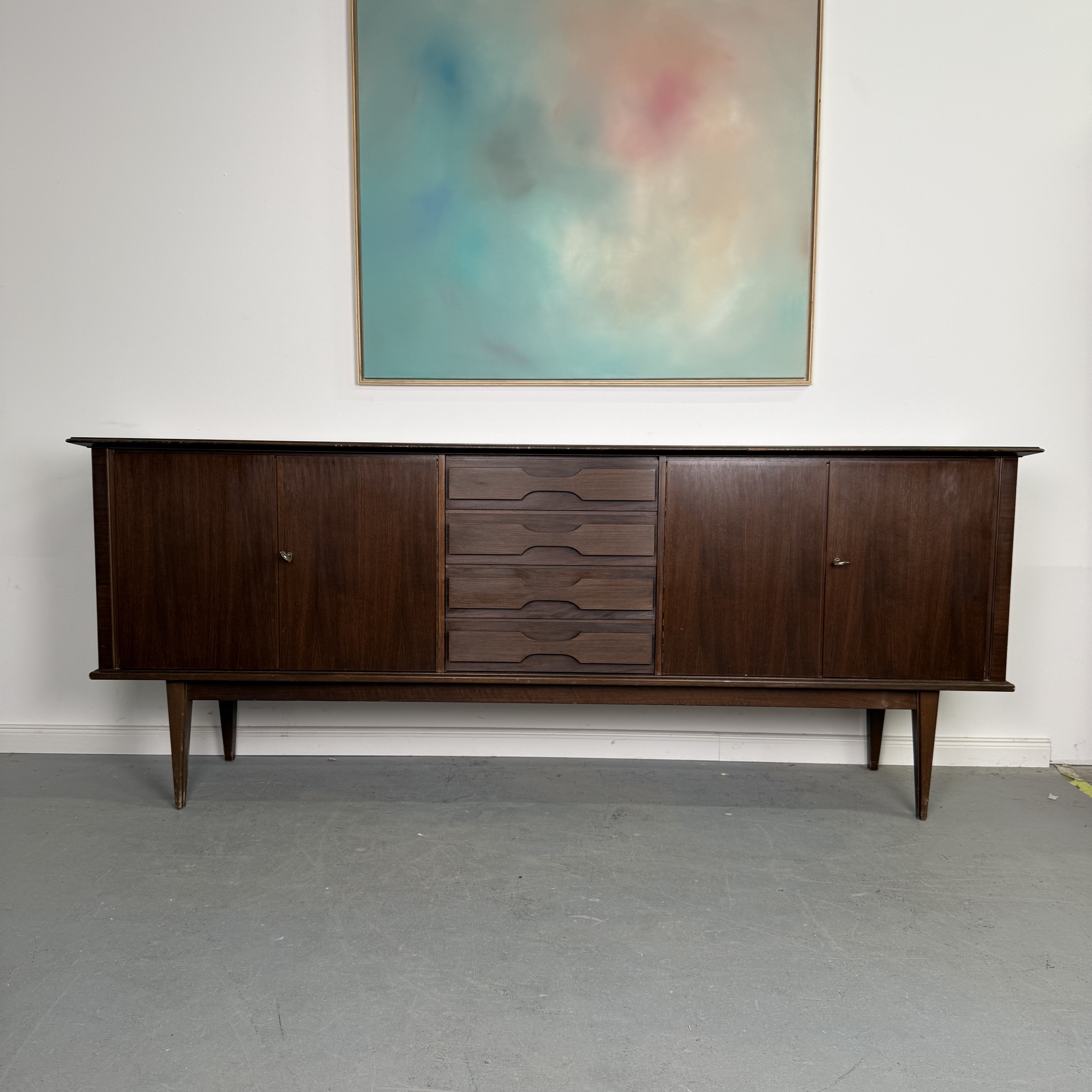 Hochwertiges WK Möbel Sideboard im Mid-Century Design