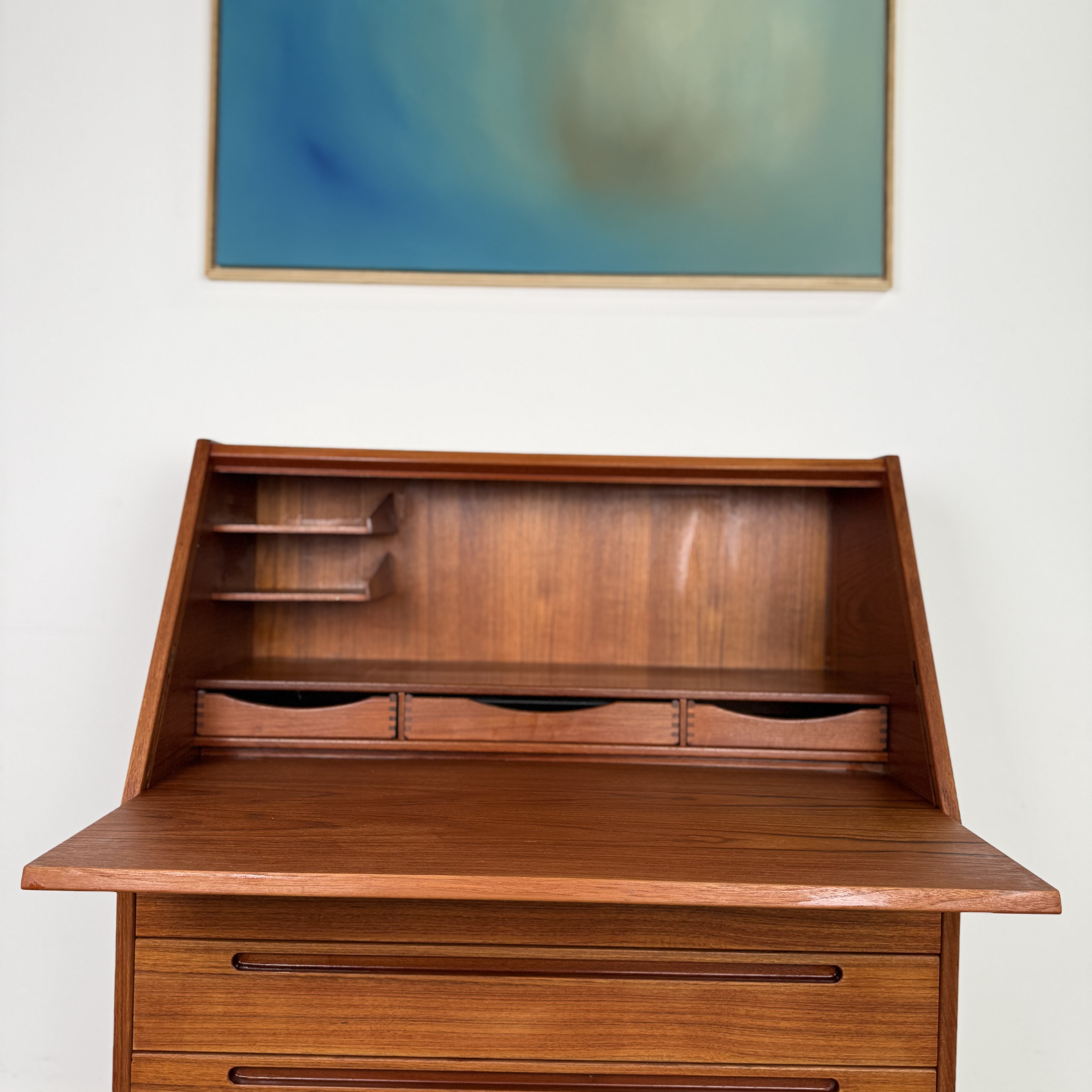 Teak Sekretär von Nils Jonsson für Torring Møbelfabrik