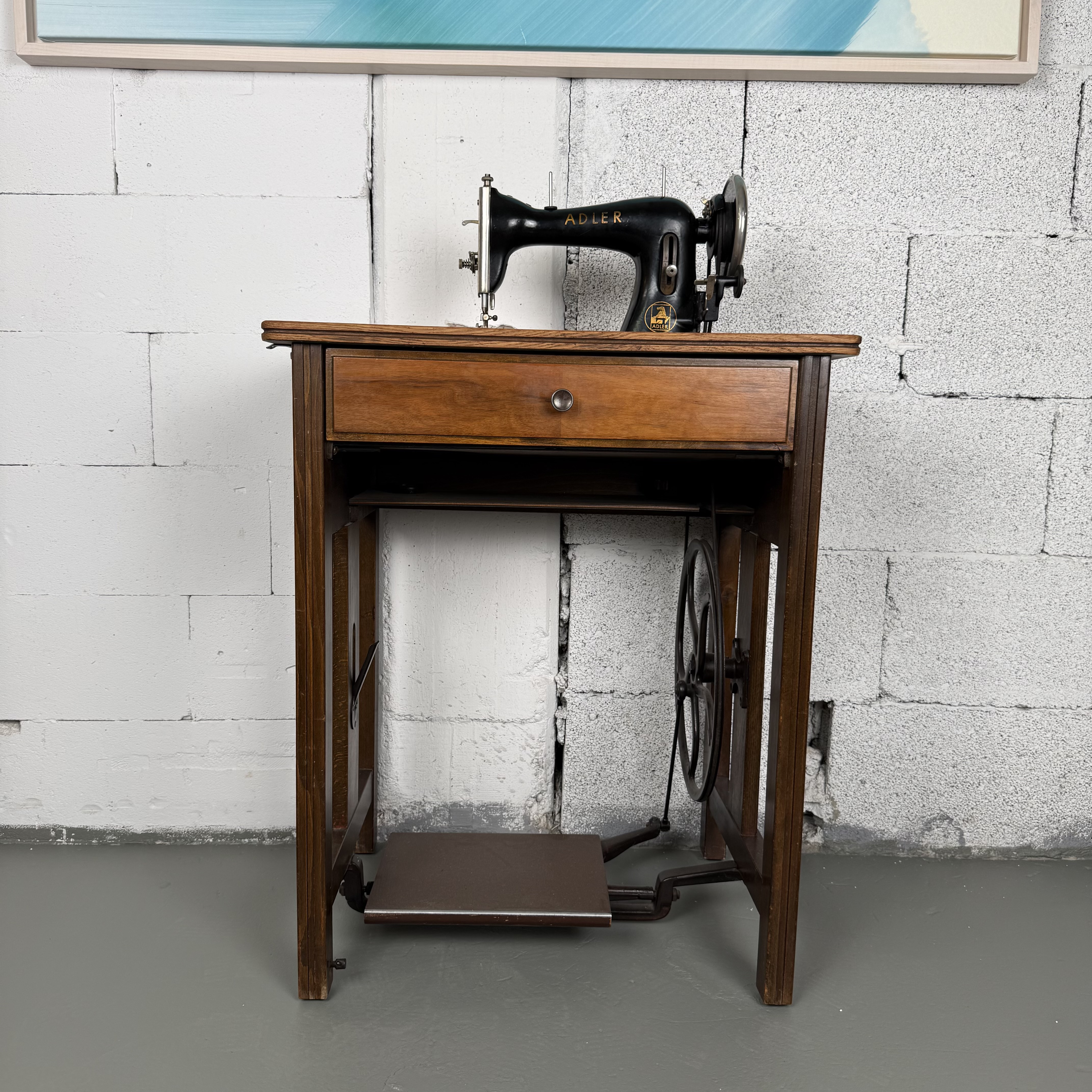 Antike Adler Nähmaschine