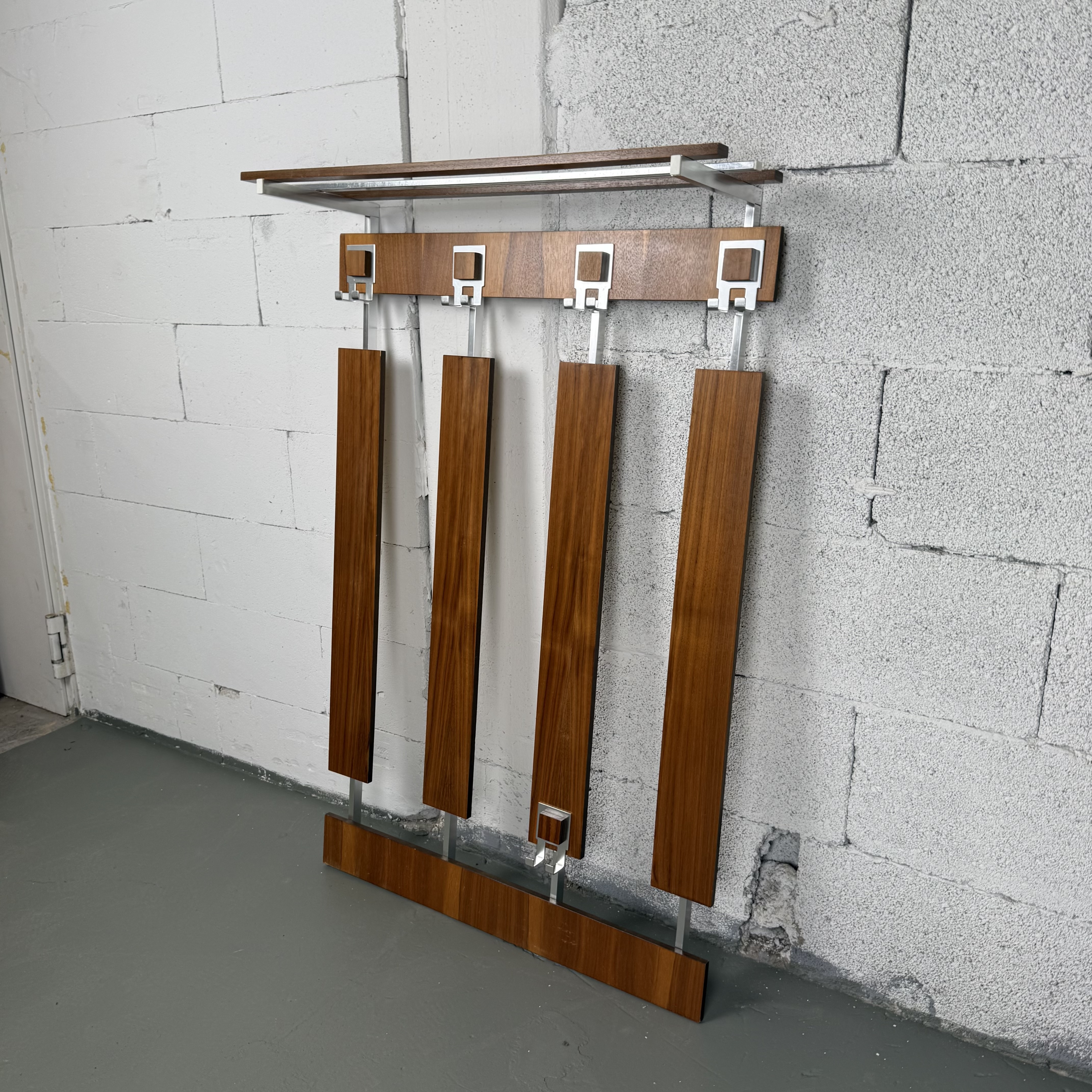 60er Jahre Garderobe aus Teak