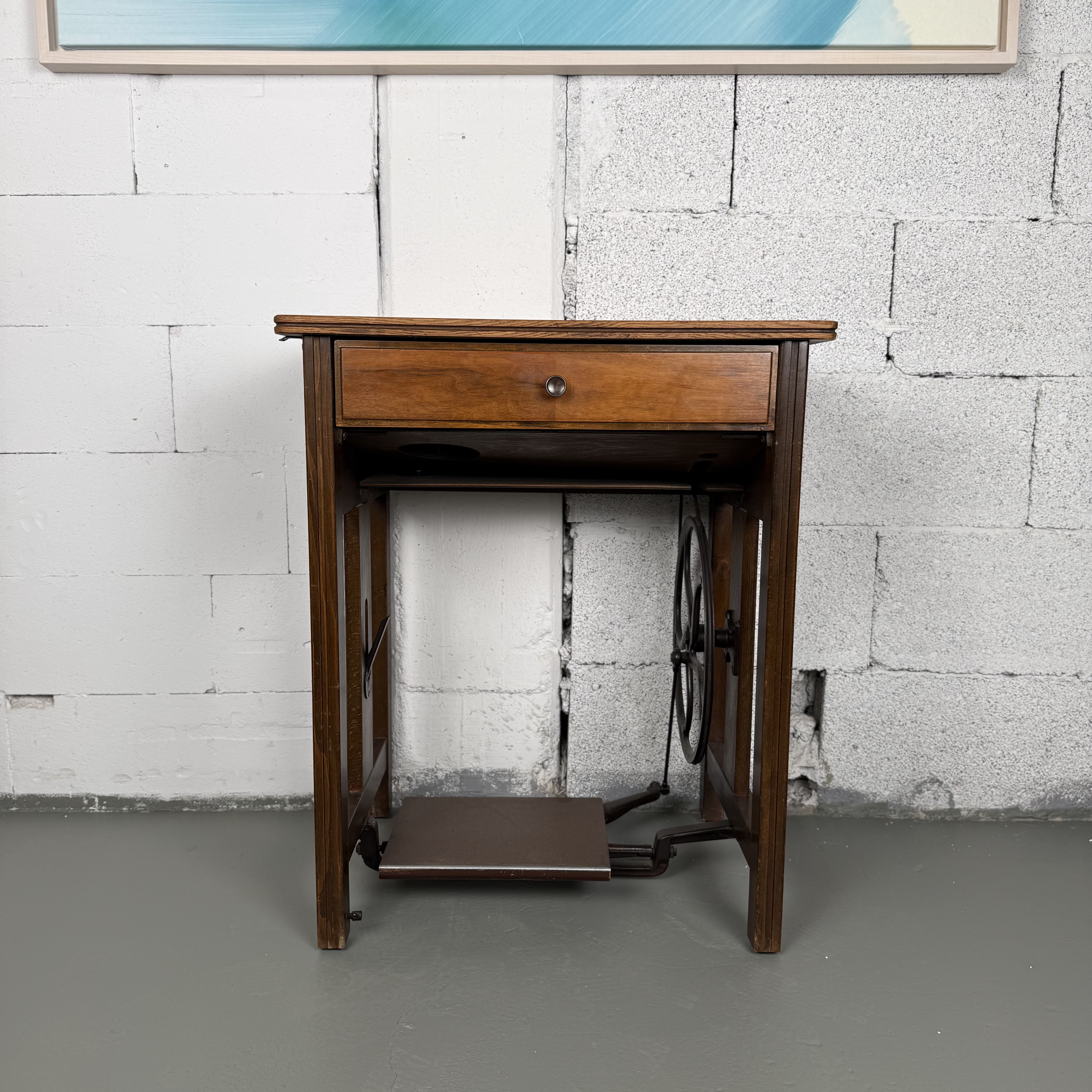 Antike Adler Nähmaschine