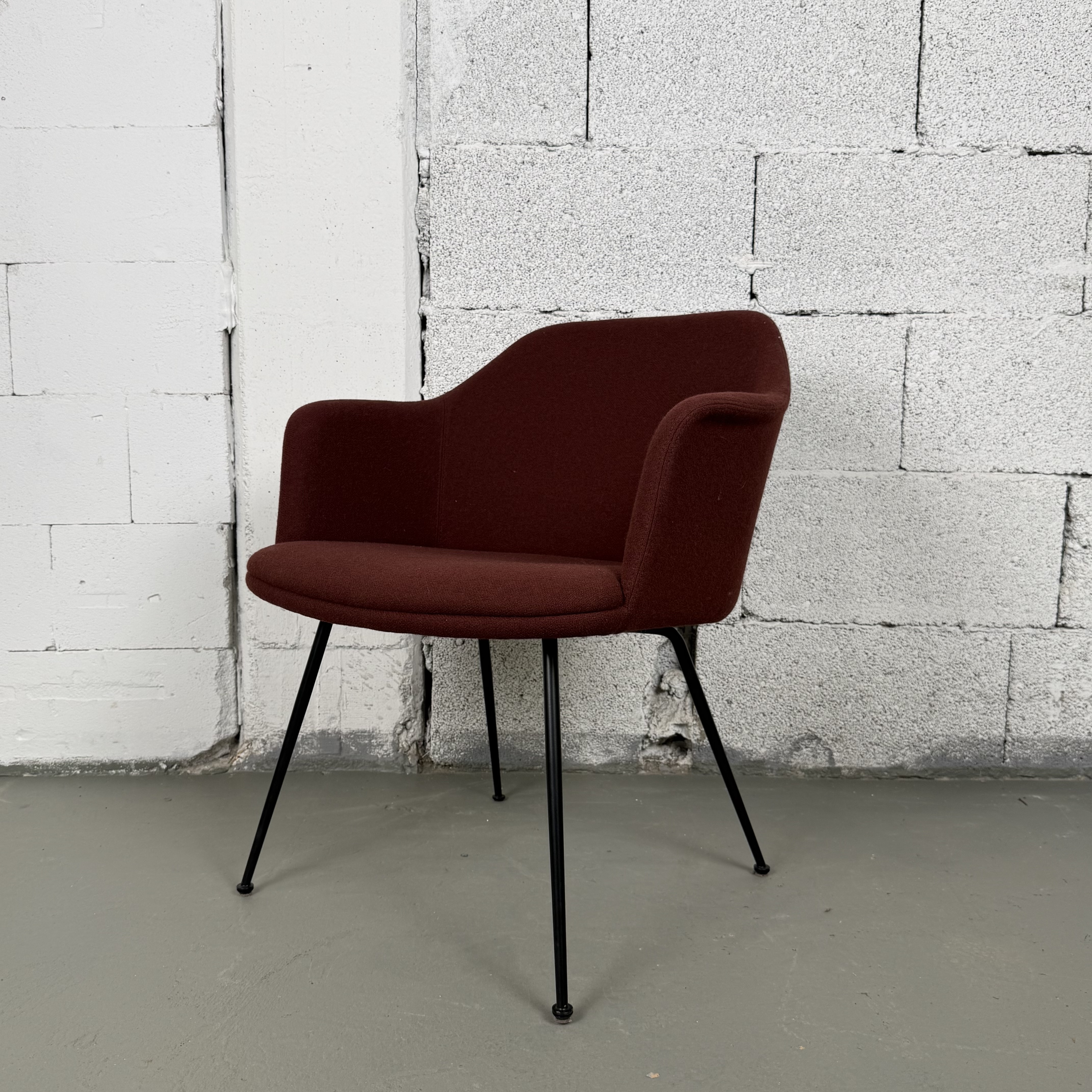 Brauner &Tradition Lounge Stuhl mit Armlehnen