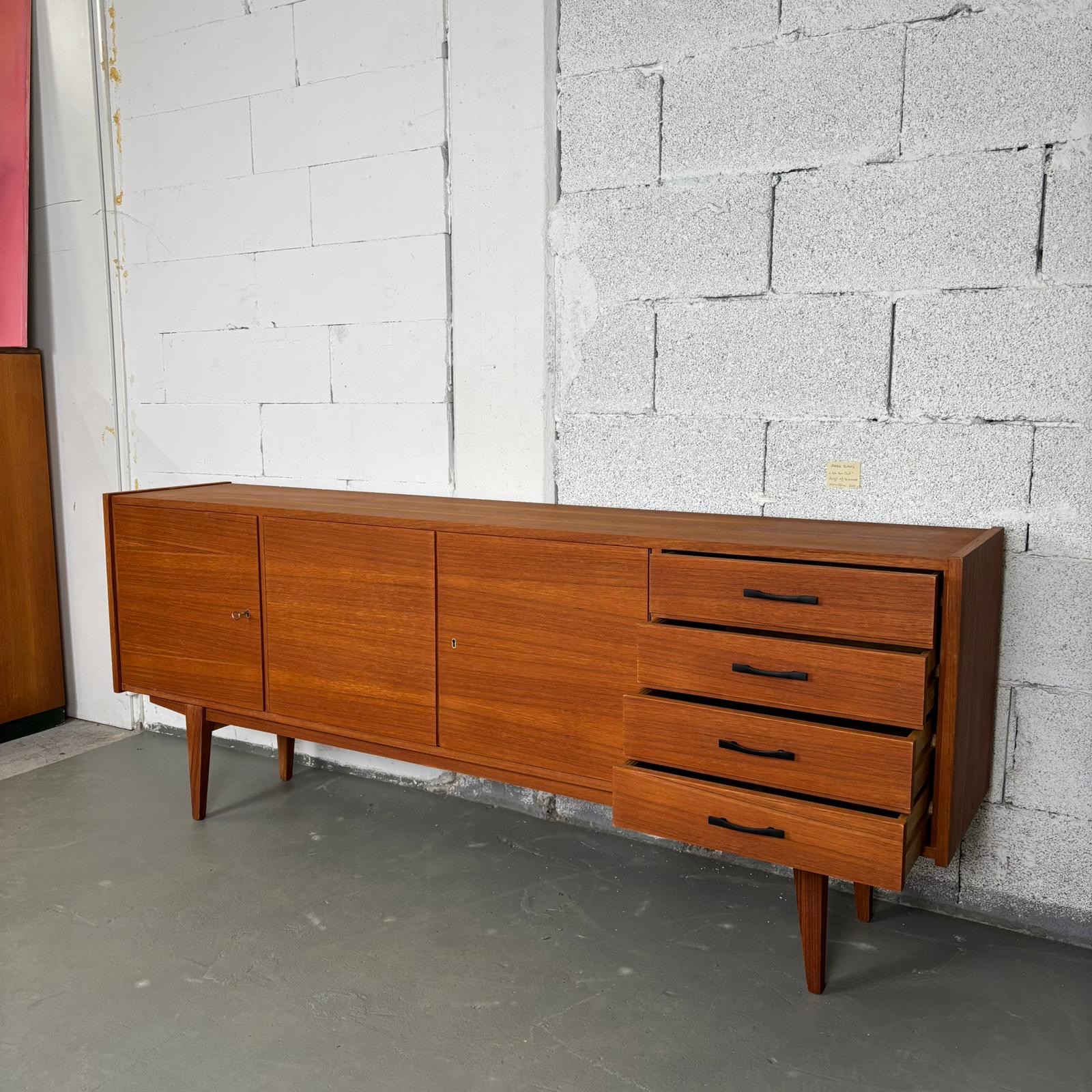 Vintage Teak Sideboard
