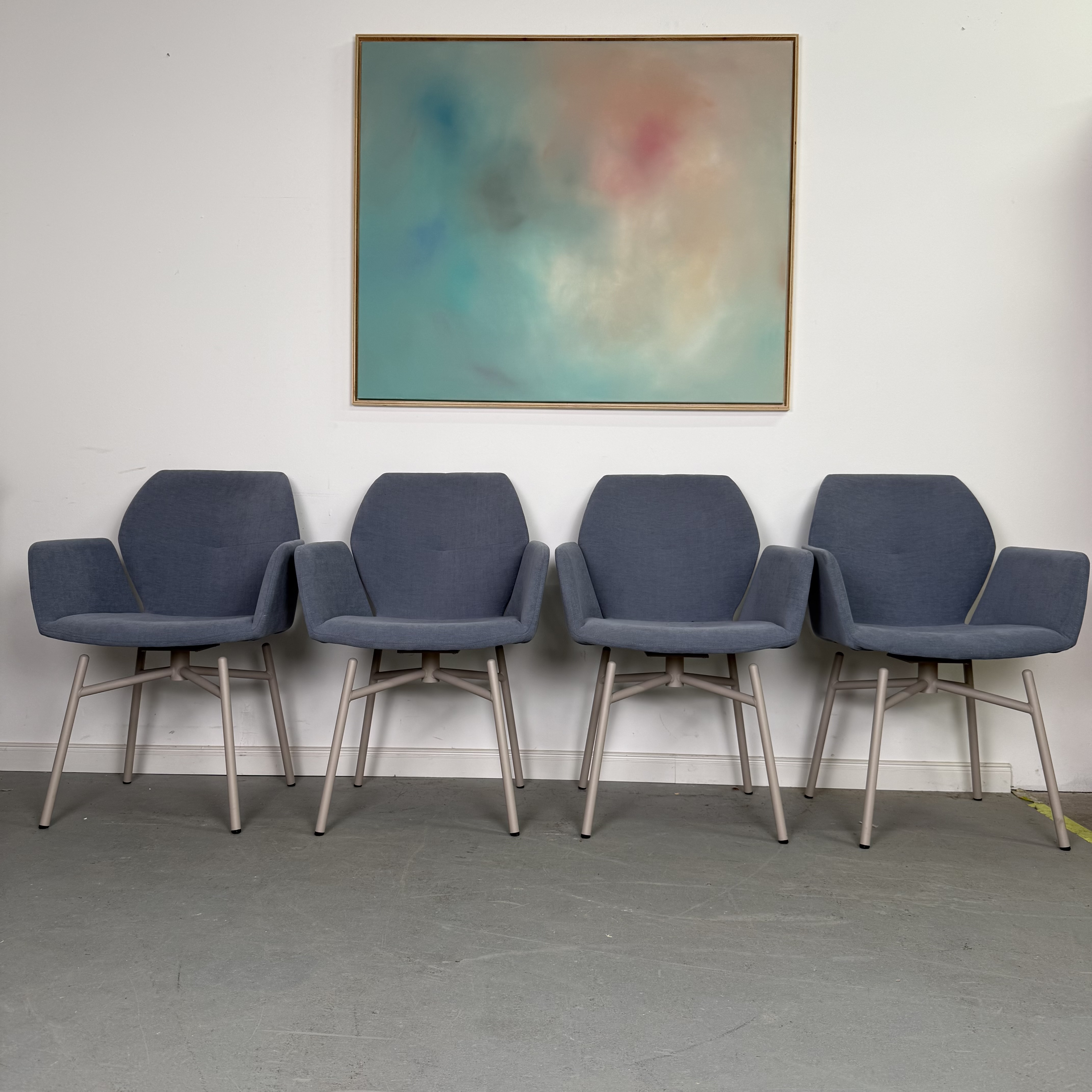 Mood 95 Armlehnstuhl in Mystic Jeans von Mobitec