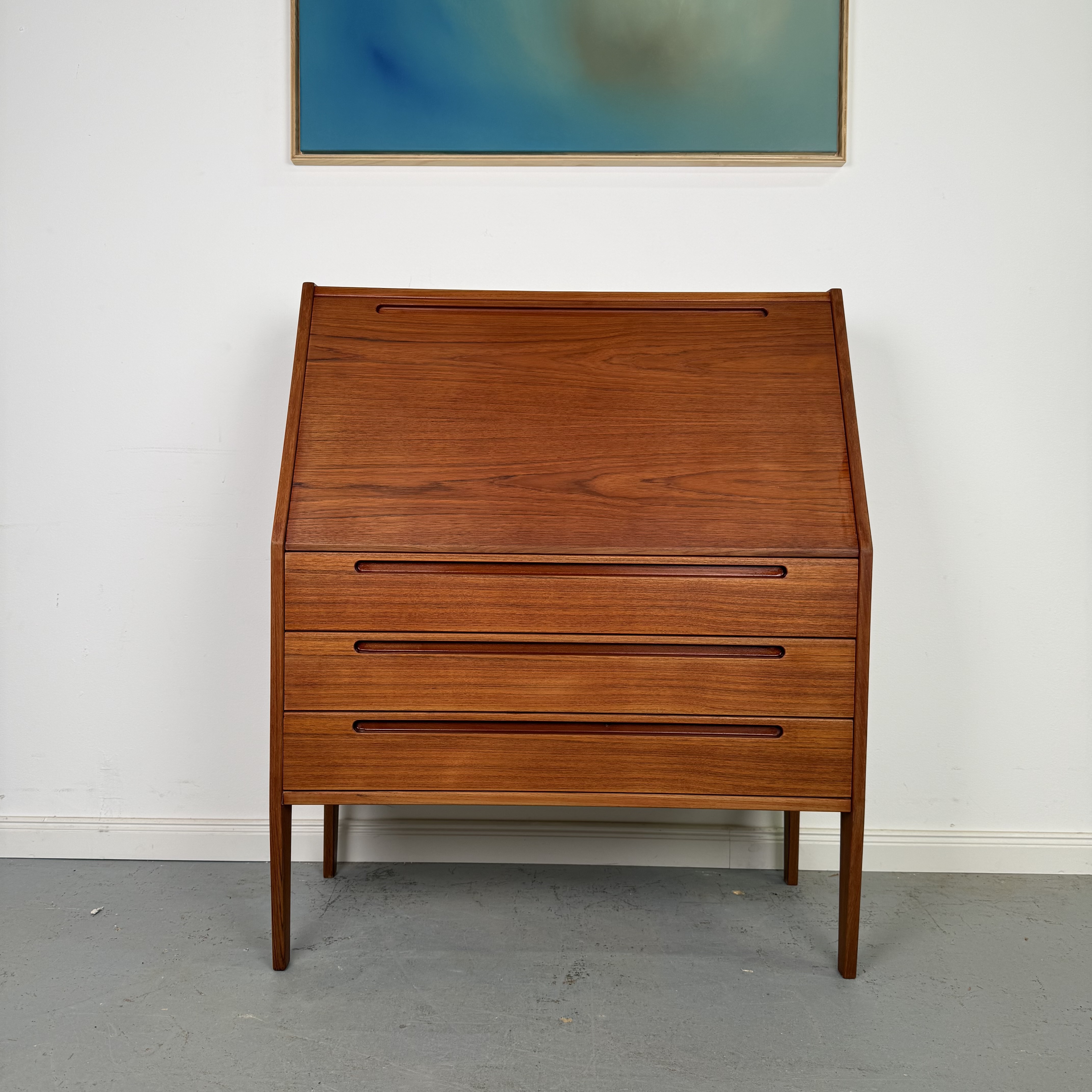 Teak Sekretär von Nils Jonsson für Torring Møbelfabrik