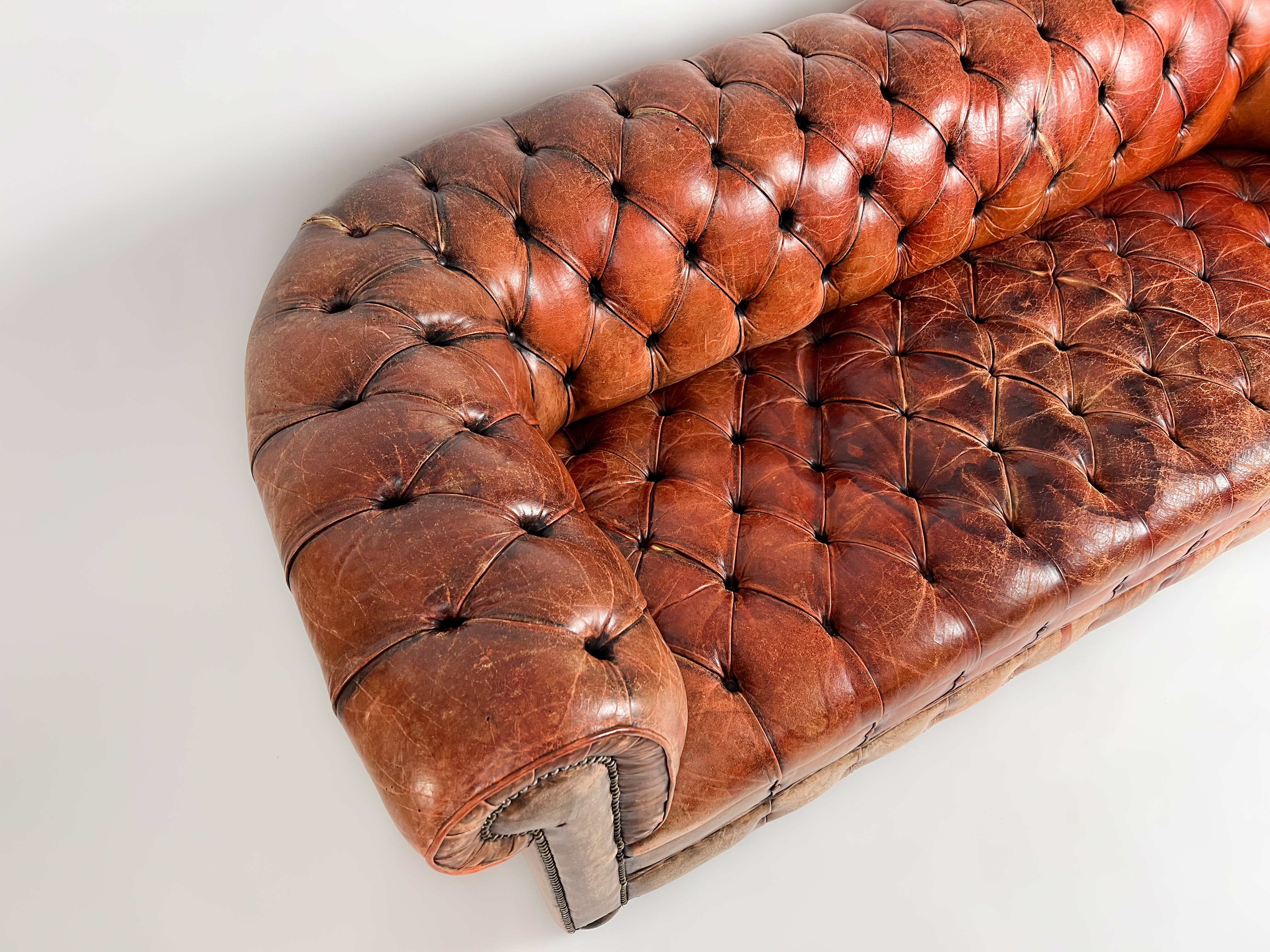 Chesterfield Sofa aus Leder