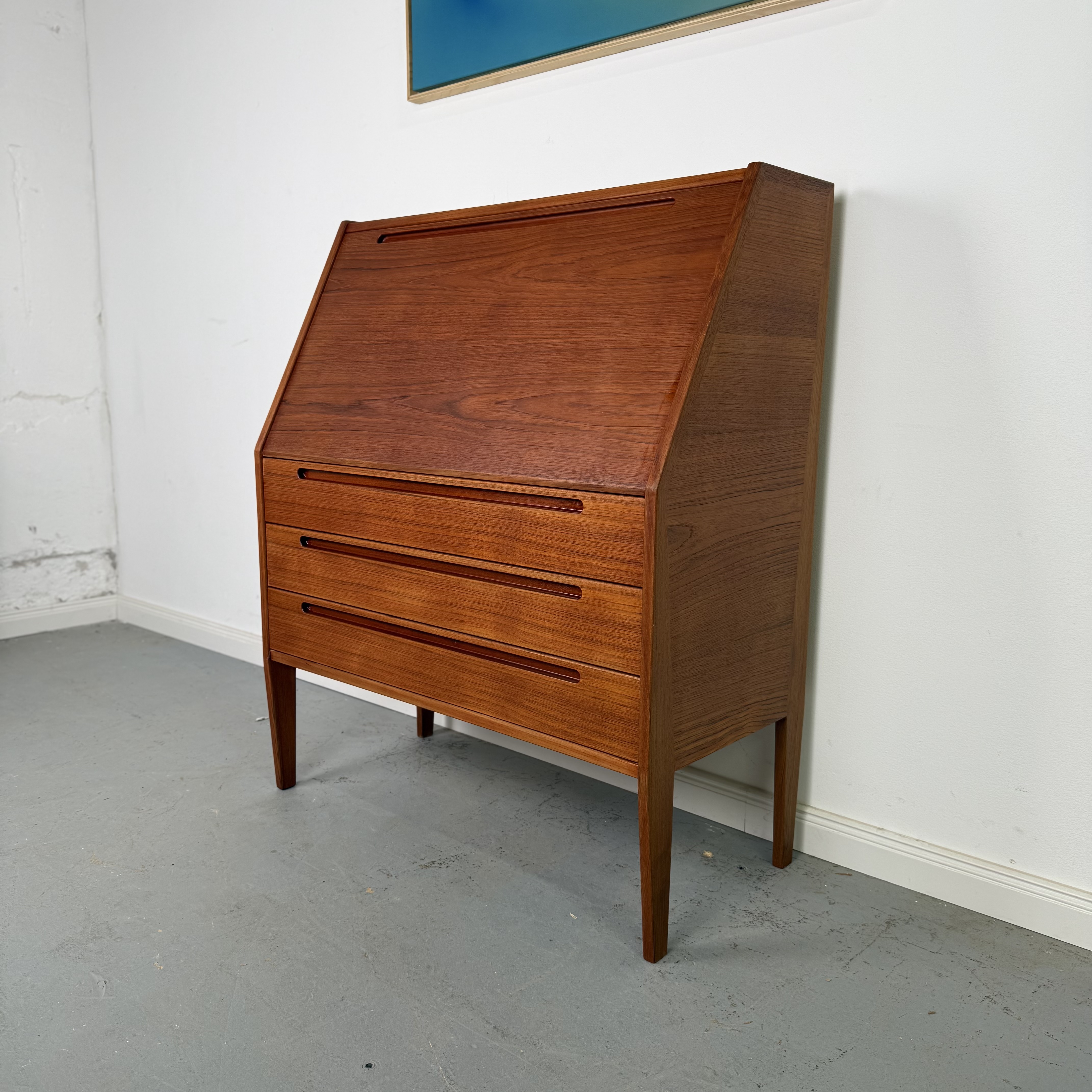 Teak Sekretär von Nils Jonsson für Torring Møbelfabrik