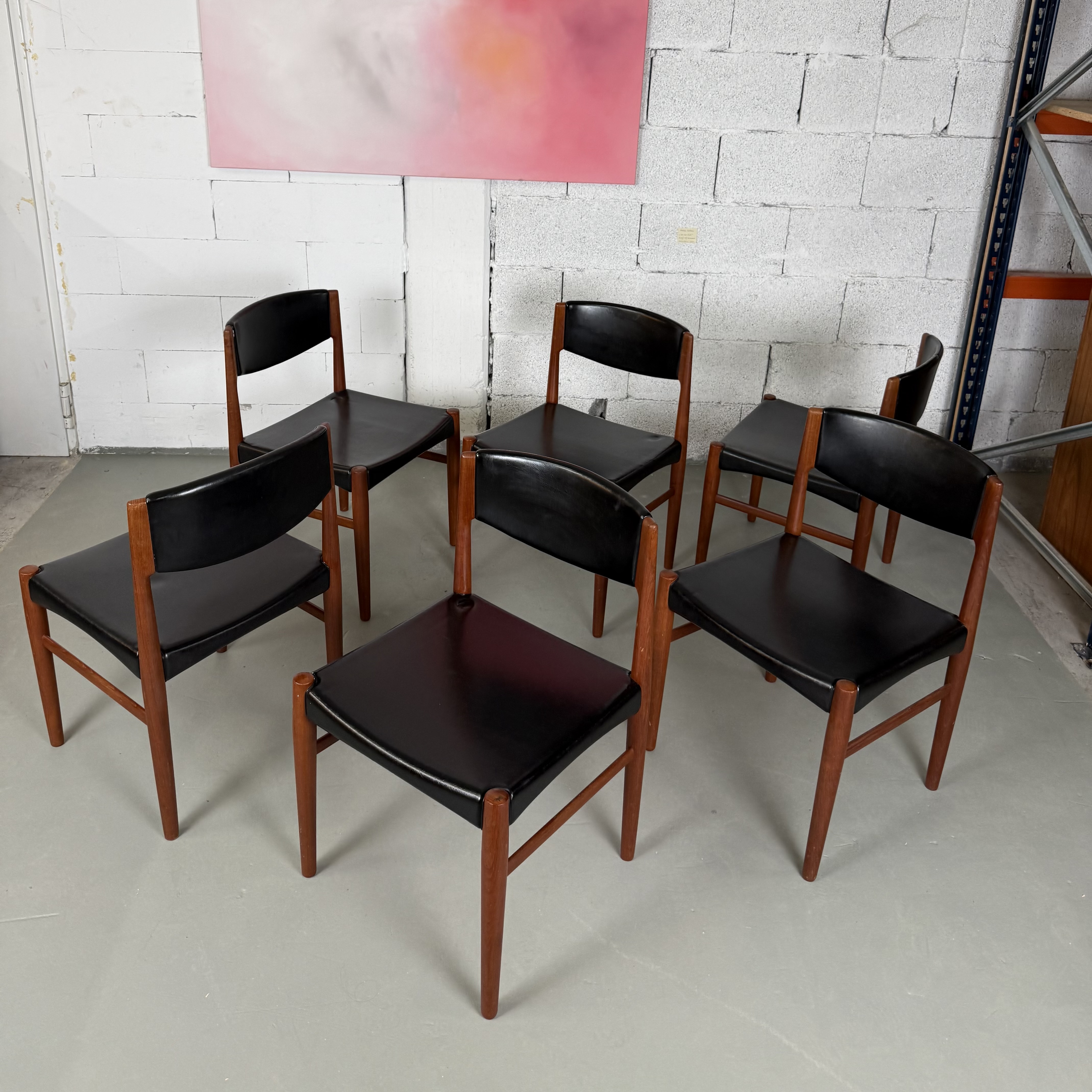 Teak Stuhl von Grete Jalk für Glostrup